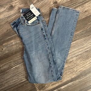 Abercrombie & Fitch Light Blue Slim Straight Jeans
